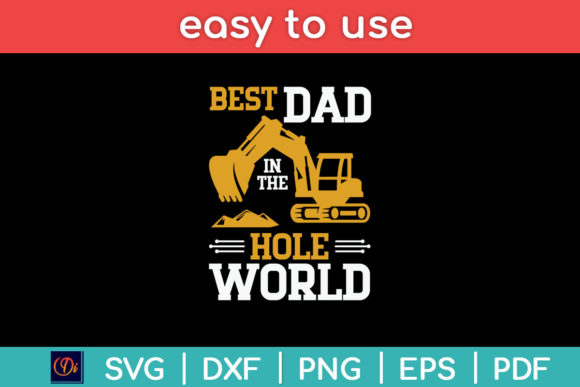 Best Dad in the Hole World Funny Svg Png Review