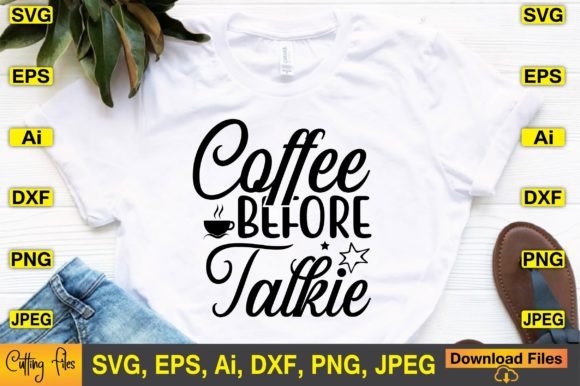 Coffee Before Talkie SVG Design Review