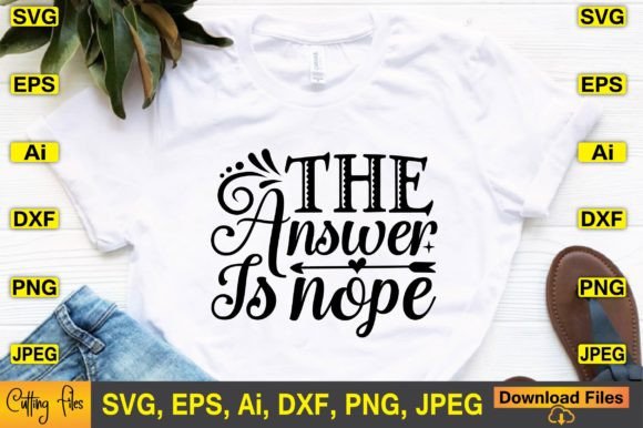 The Answer is Nope SVG Design: A Designer's Review
